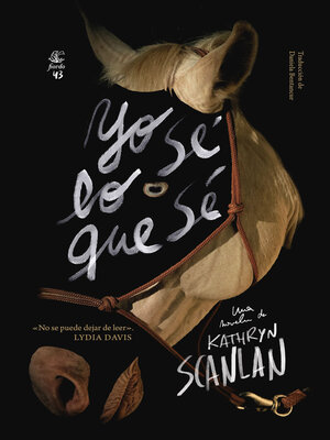 cover image of Yo sé lo que sé